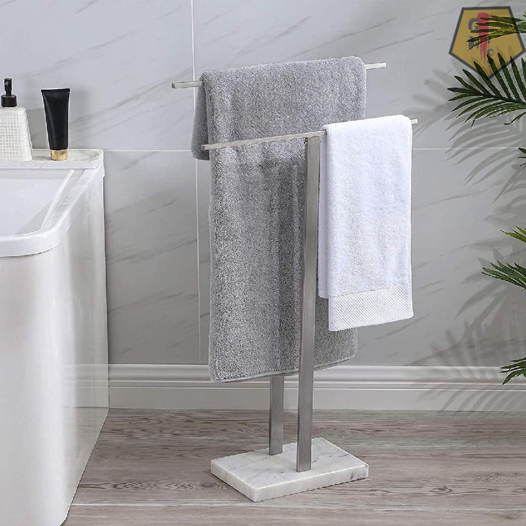 GN109 Free Standing Towel Rack Wayfair